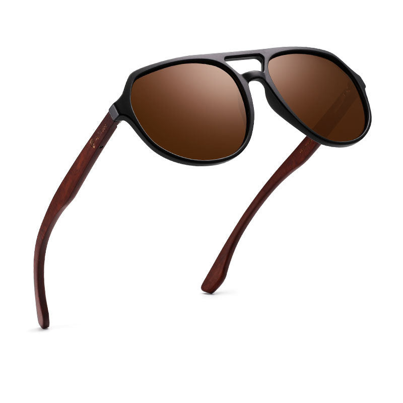 Kenike brown polarized outdoor sunglasses variant