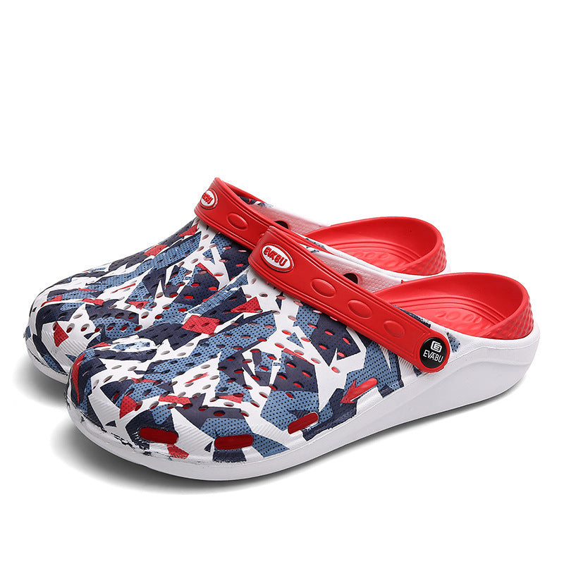 Kenike men's EVA clog sandals front view