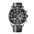 Kenike men's luminous movement watch strap detail