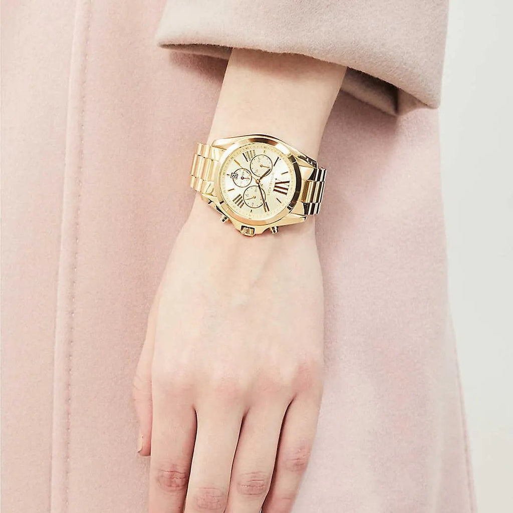 Michael Kors MK5605 Bradshaw gold watch additional view