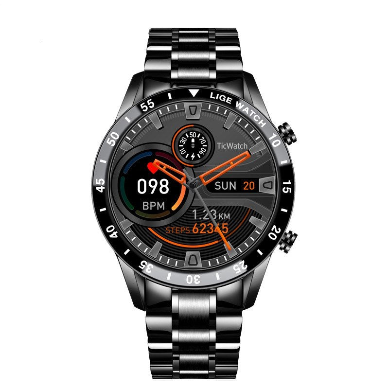 Kenike multi-function Bluetooth call smart watch front view