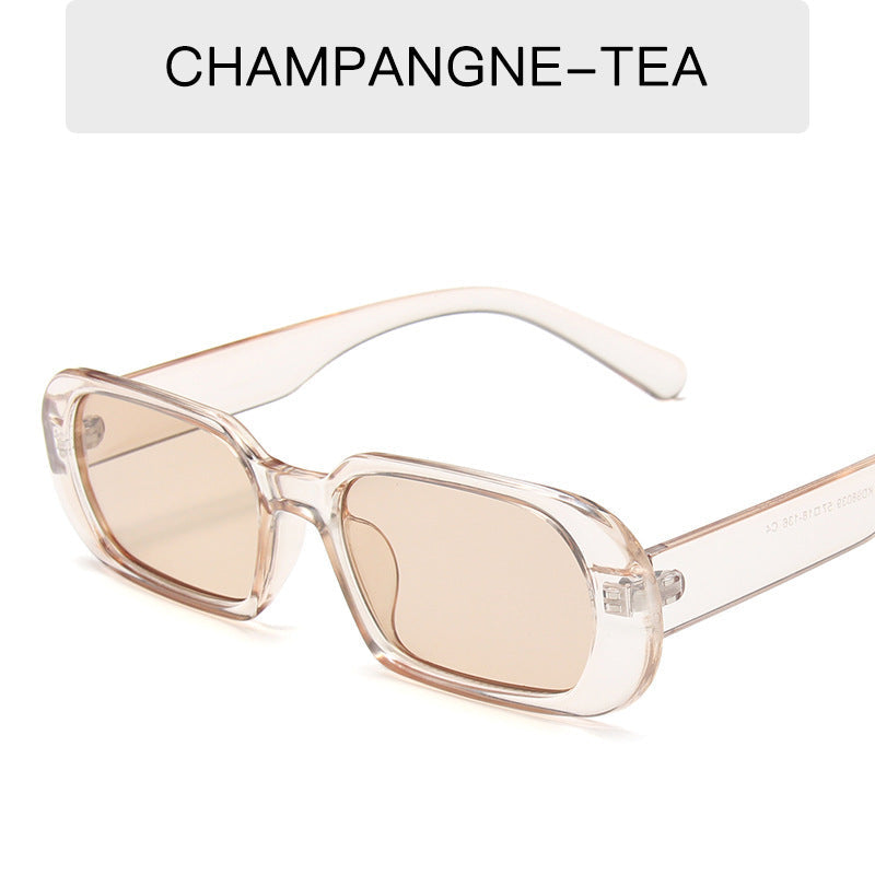 Kenike champagne retro small frame candy colour sunglasses variant