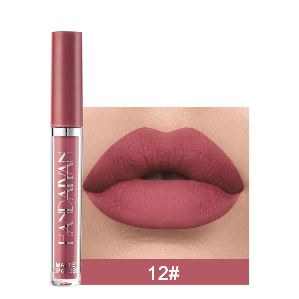 Kenike matte liquid lipstick shade swatch detail