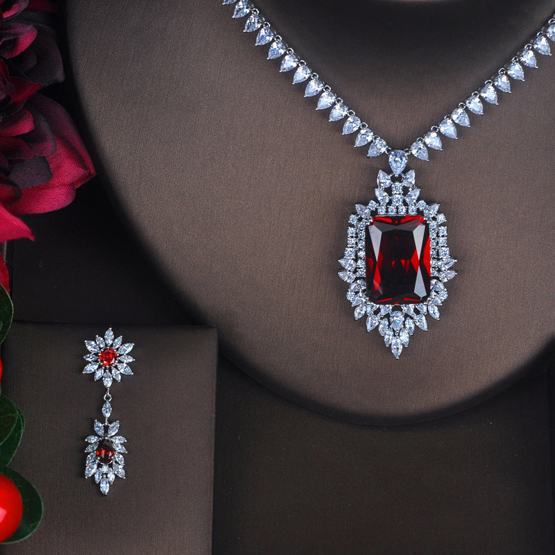 Kenike women's crystal earrings set product detail