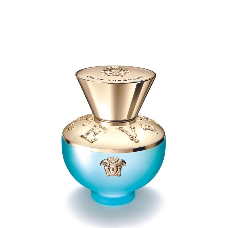 Versace Dylan Turquoise Eau de Toilette 50ml bottle and box product image