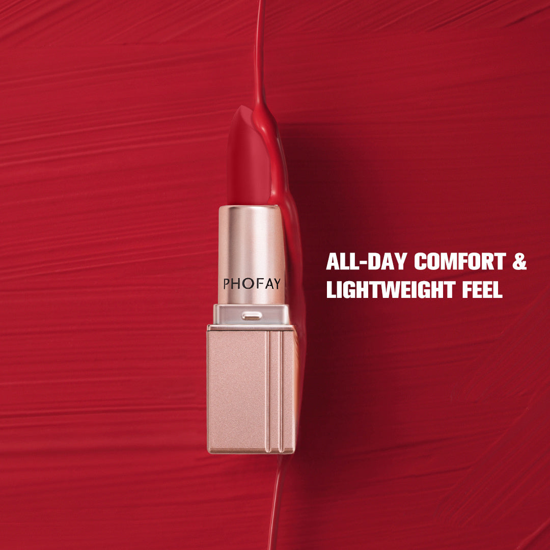 PHOFAY matte lipstick shade 04 detail