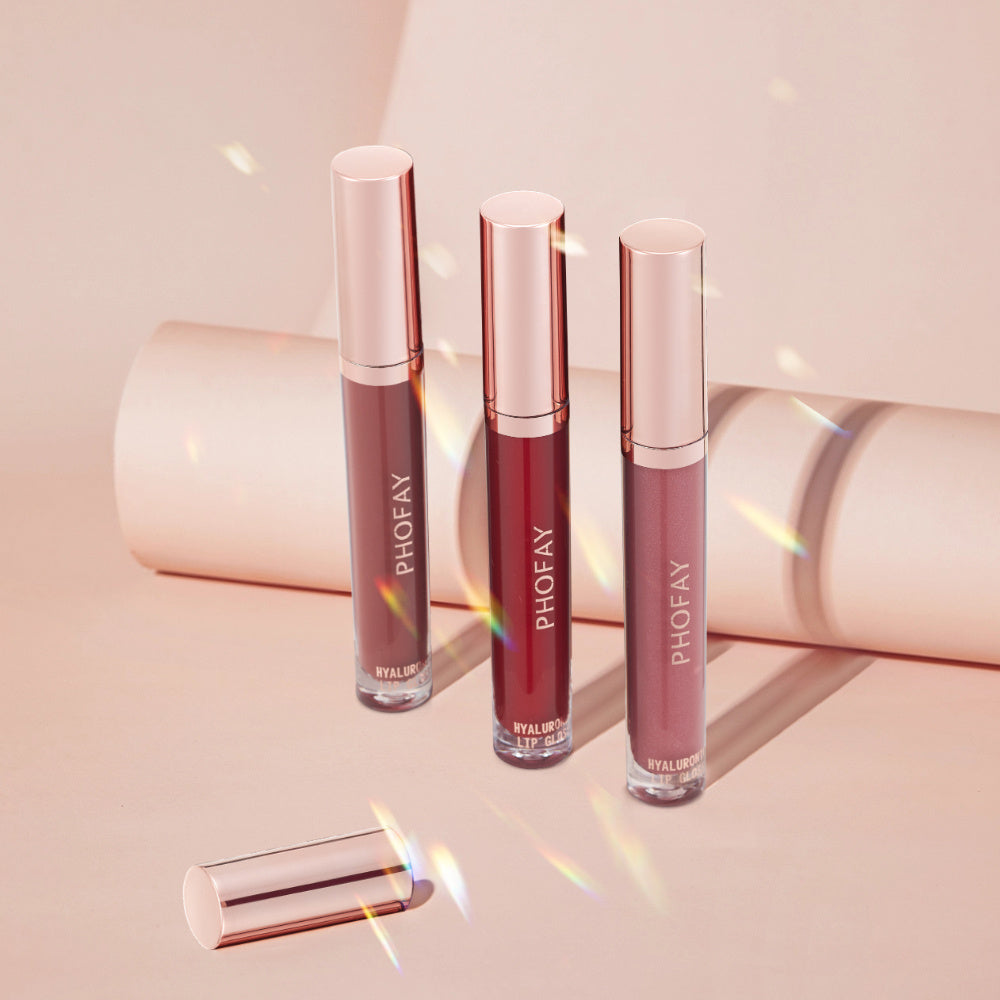 PHOFAY hyaluronic lip gloss numbered shade option