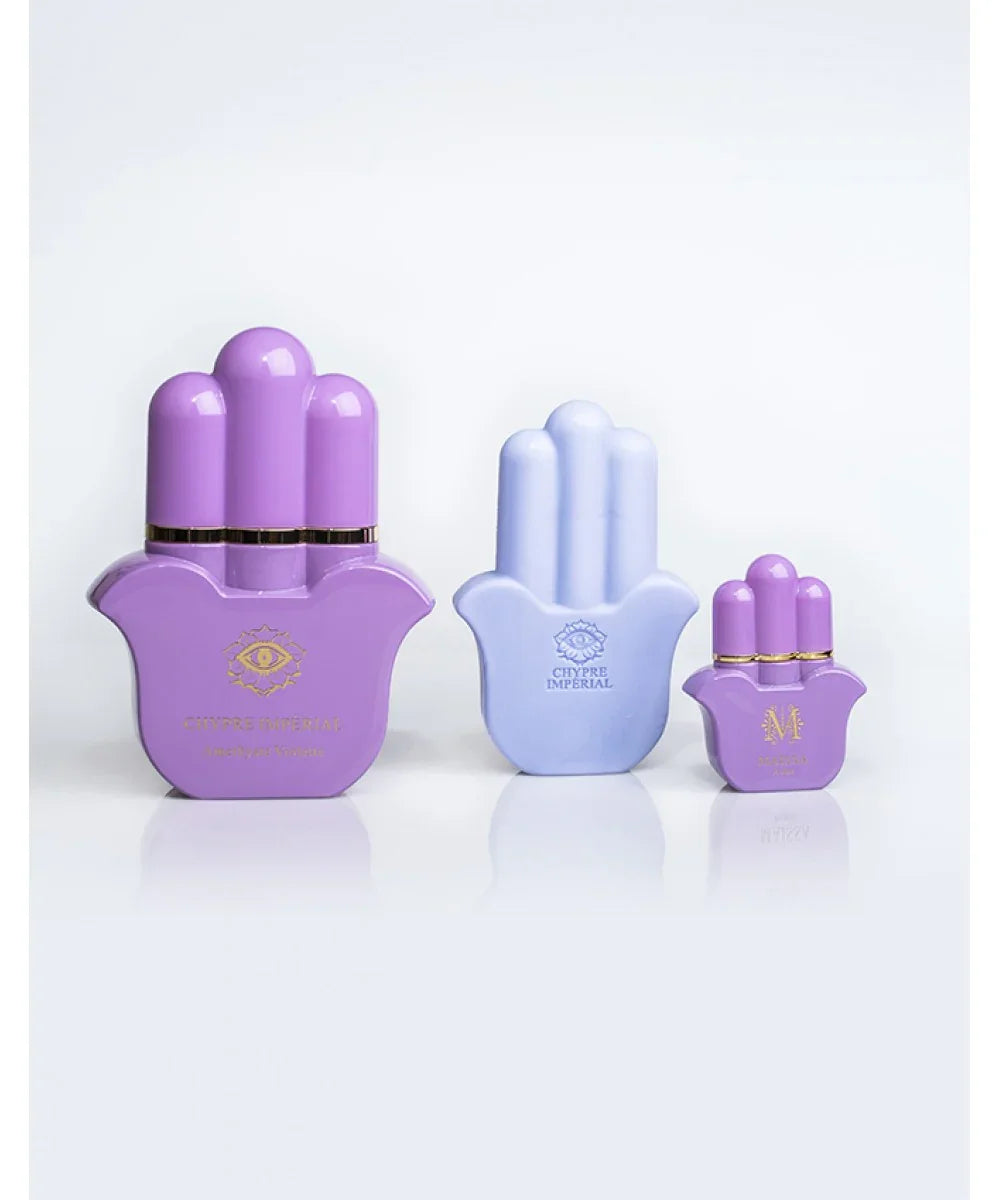 Maïssa Chypre Impérial Precious Stones perfume gift box open presentation