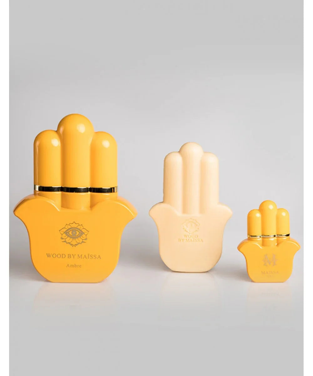 Maïssa Wood by Maïssa Precious Stones perfume gift box open presentation