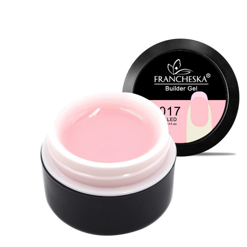 Kenike nail extension gel final close-up