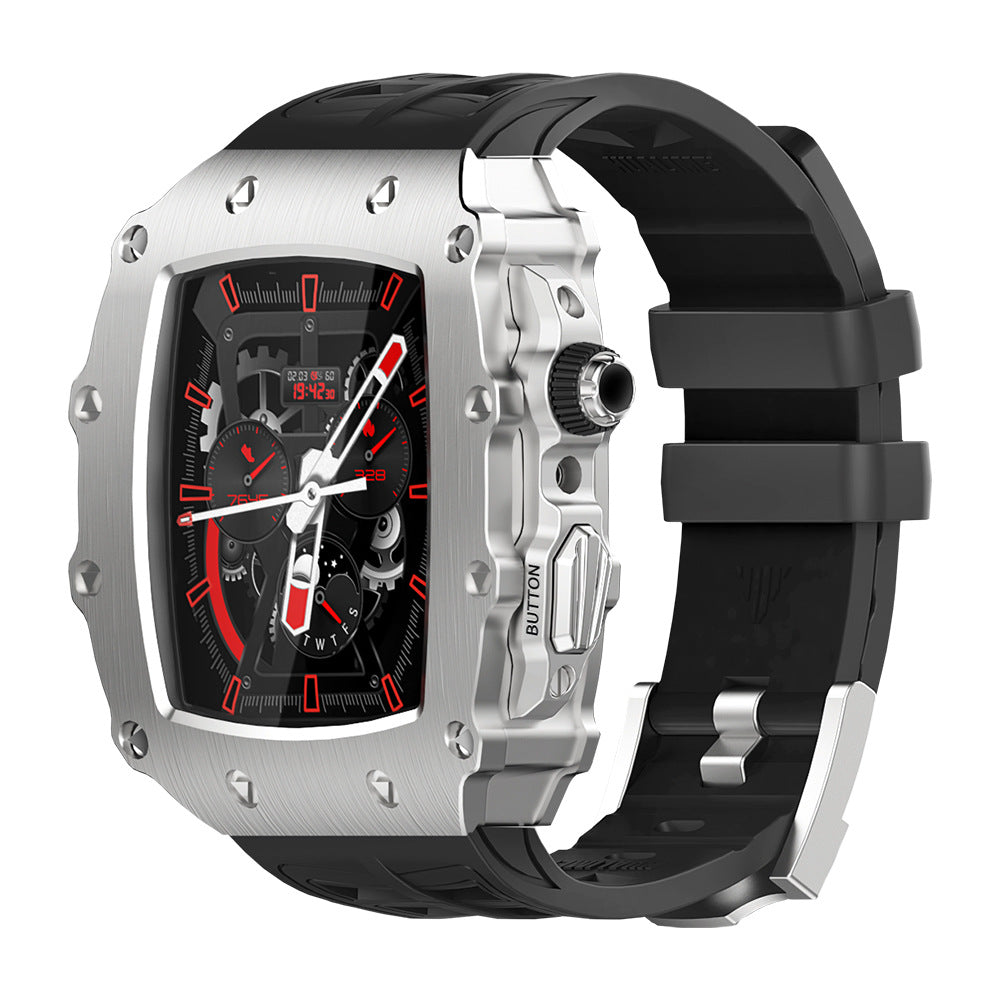 Kenike metal case watchband with tempered film final view
