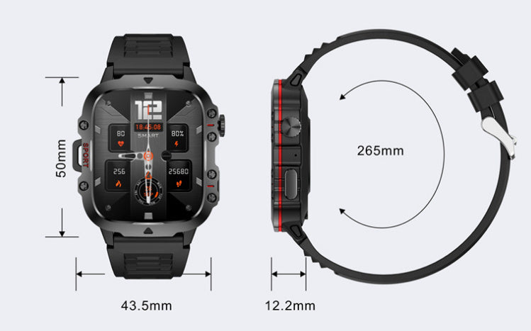 Kenike QX11 smart watch feature screen