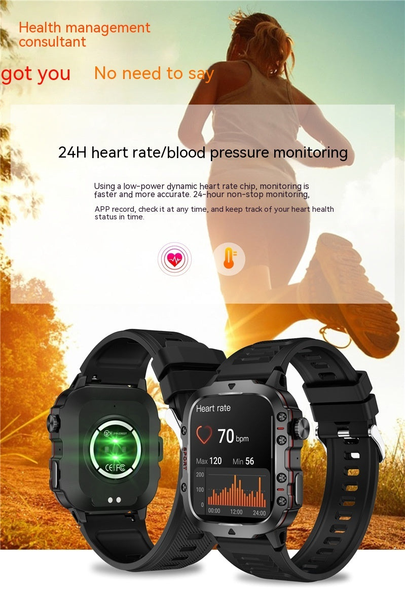 Kenike QX11 smart watch black strap variant