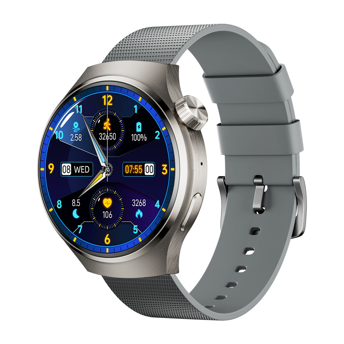 Kenike health tracking Bluetooth watch final view