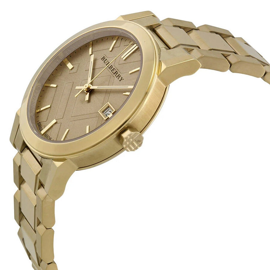 Burberry BU9033 The City gold watch additional detail image