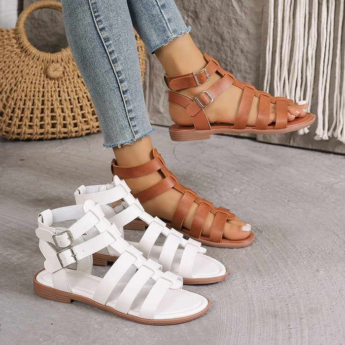 Women's Thick Heel Non-Slip Hollow Sandals