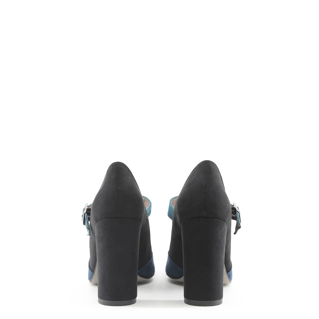 Made in Italia Giorgia black court heel heel detail