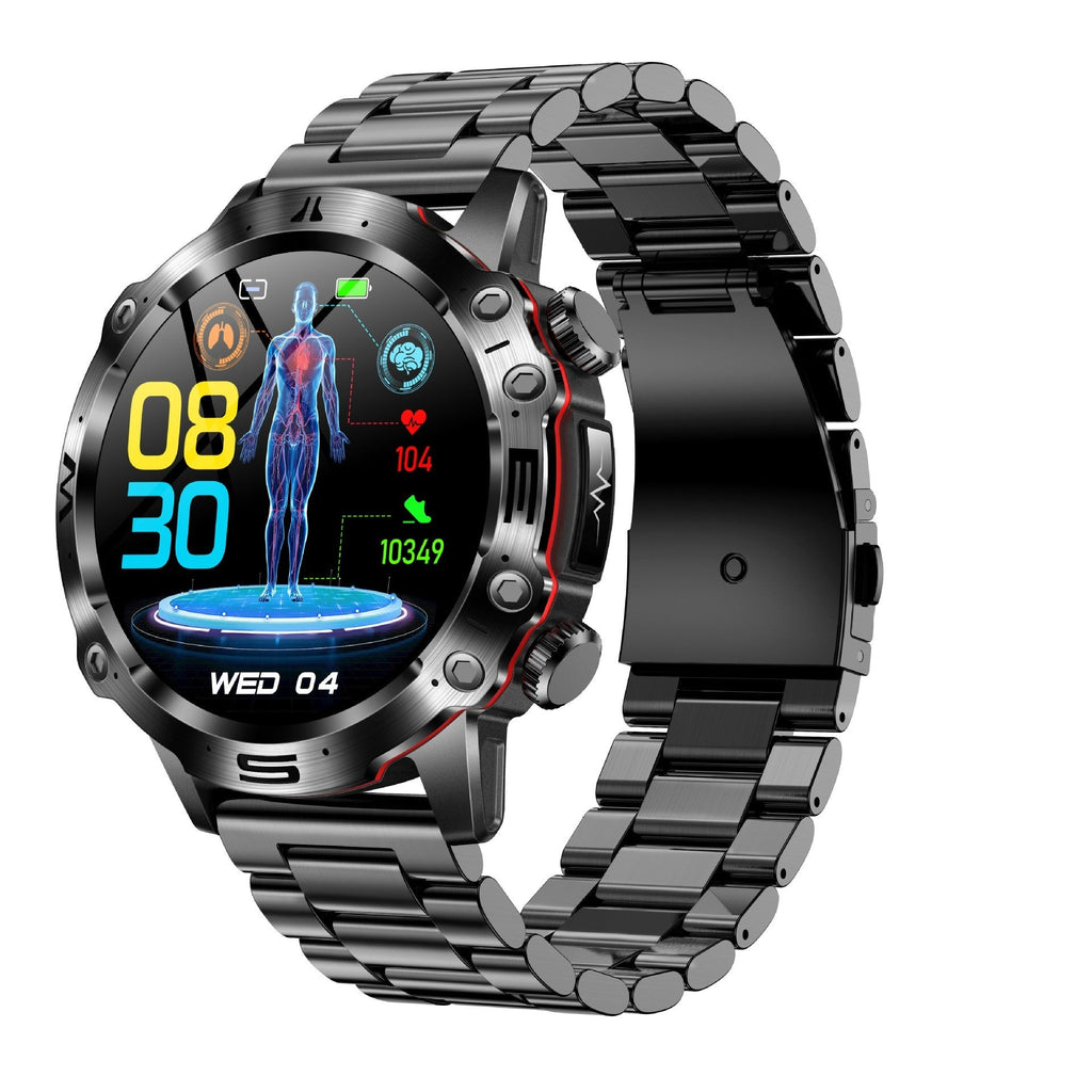 Kenike HD ECG watch health tracking screen