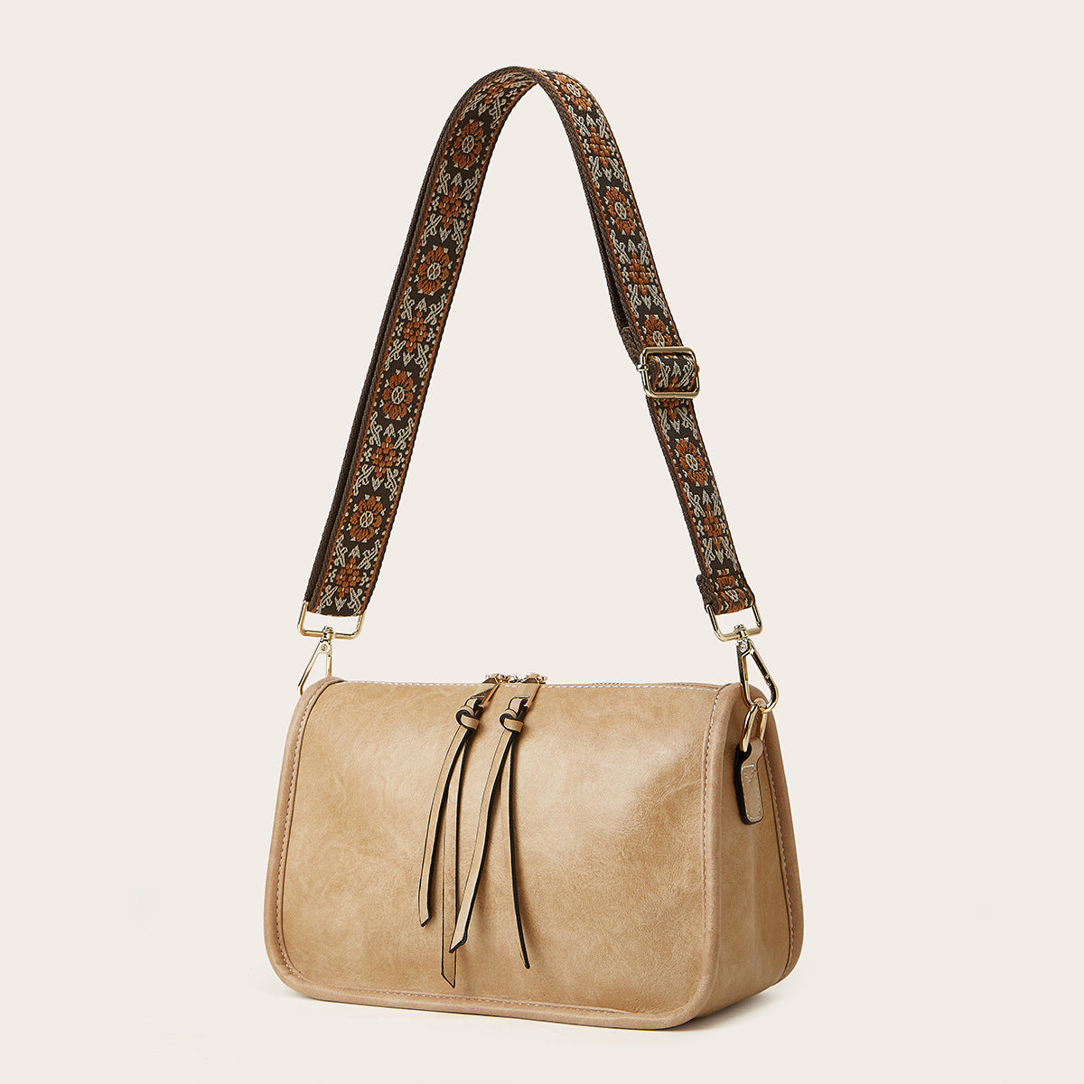 Kenike women's bohemian tote bag final detail