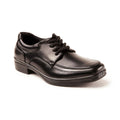 Deer Stags Sharp boys' black dress shoes variant