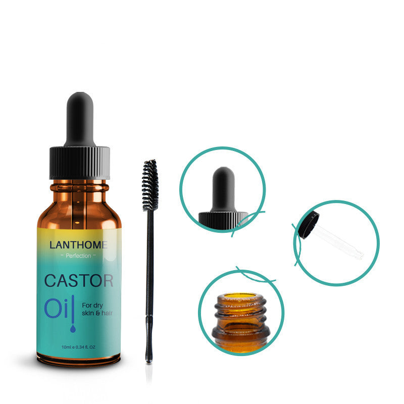 Kenike nourishing essential oil for eyebrows eyelashes and hair detail