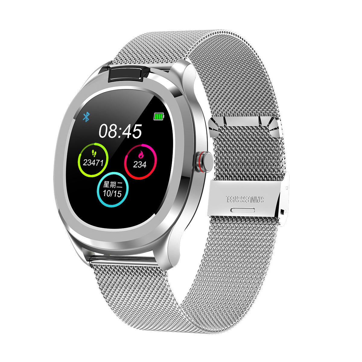 Kenike body temperature smart bracelet feature view