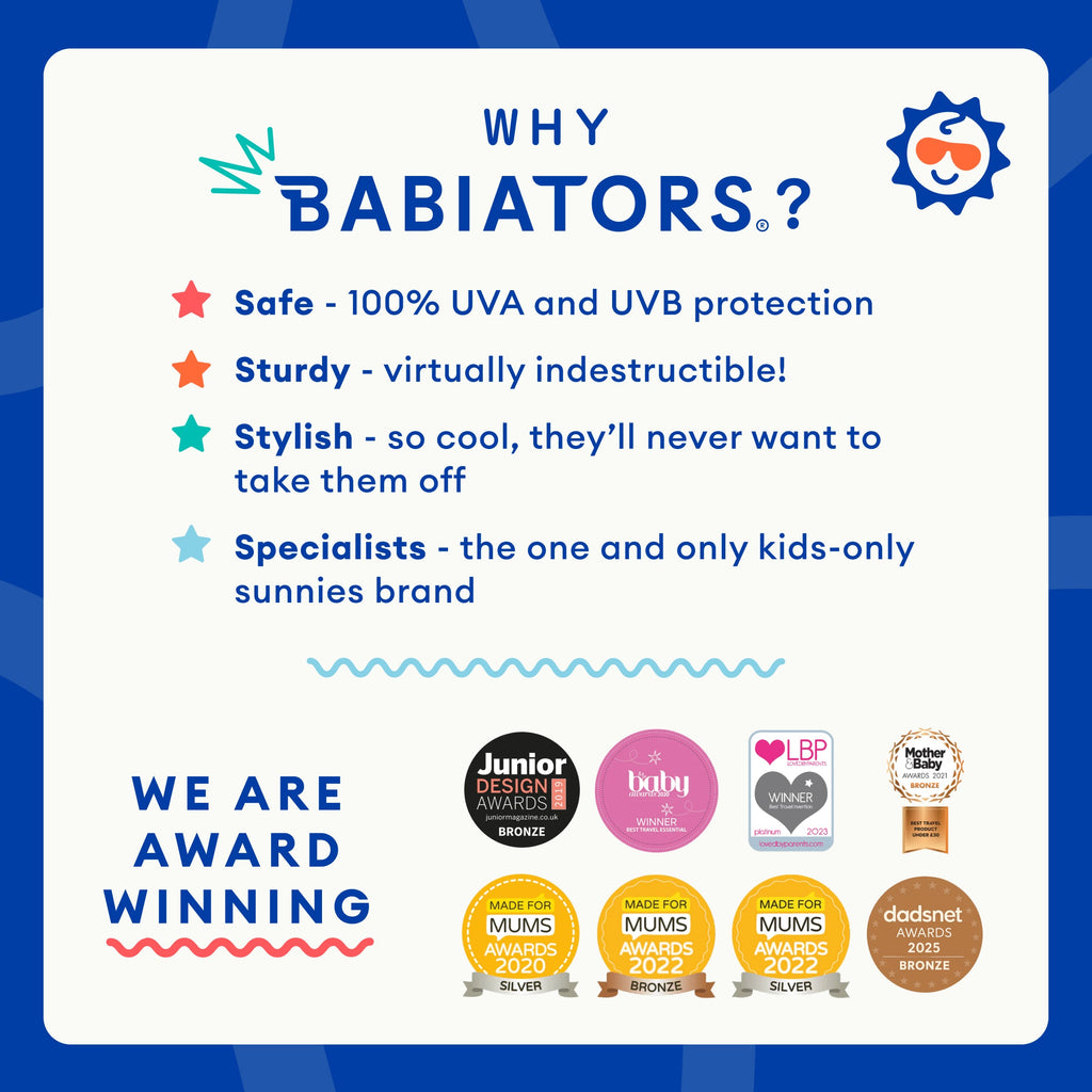 Babiators Original Euro Round Sweet Cream sunglasses product information image