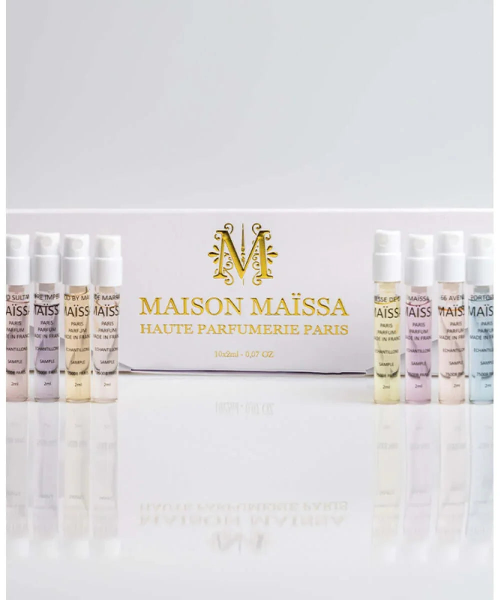 Maïssa Kit Echantillon N1 fragrance sample set detail