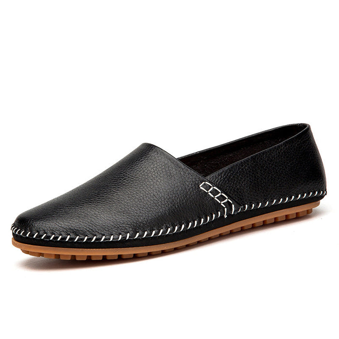 Men's Cowhide Summer Casual Driving Shoes