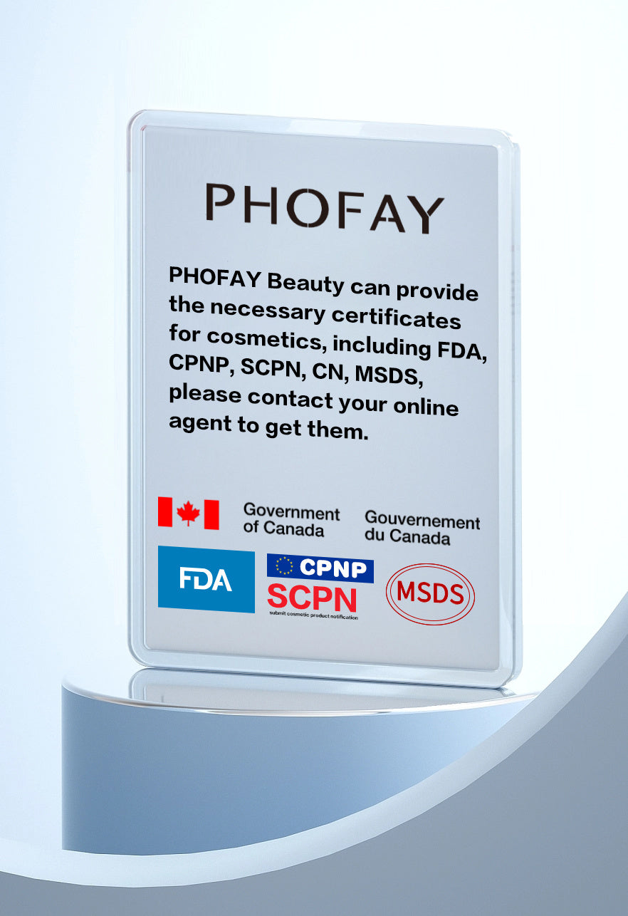 PHOFAY lip gloss shine finish detail