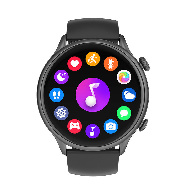 Kenike Bluetooth music smart watch display detail