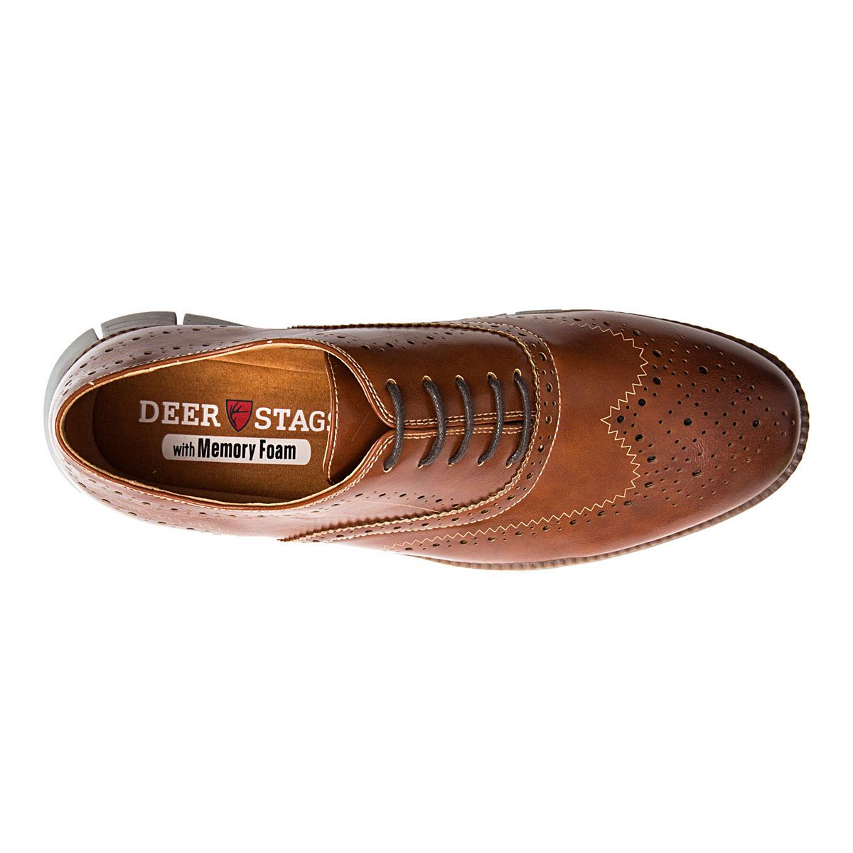 Deer Stags Benton Jr kids' Oxford shoes sole detail