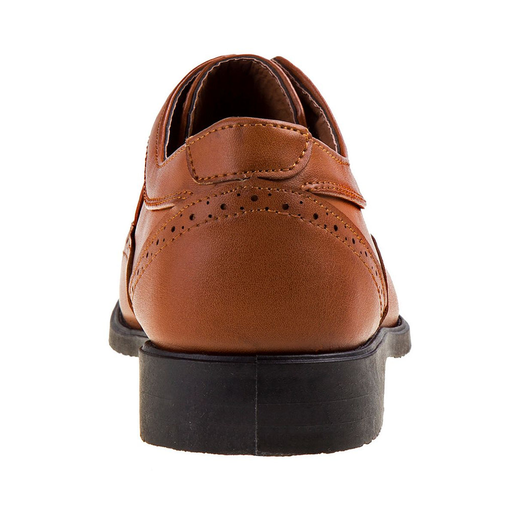 Josmo boys' wingtip dress shoes traction sole view
