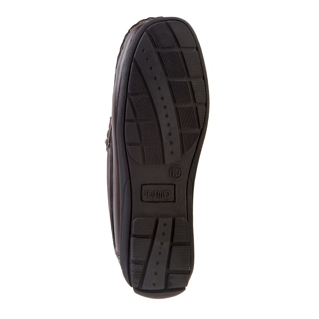 Josmo boys' brown loafers sole detail