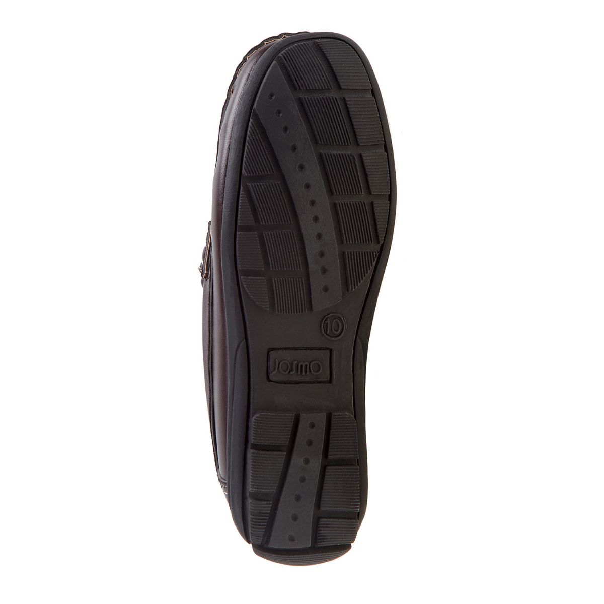 Josmo boys' brown loafers sole detail