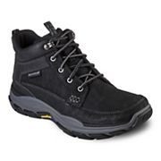 Skechers Respected Boswell men's black boots Relaxed Fit variant