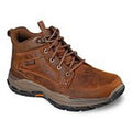 Skechers Respected Boswell men's dark brown boots Relaxed Fit variant