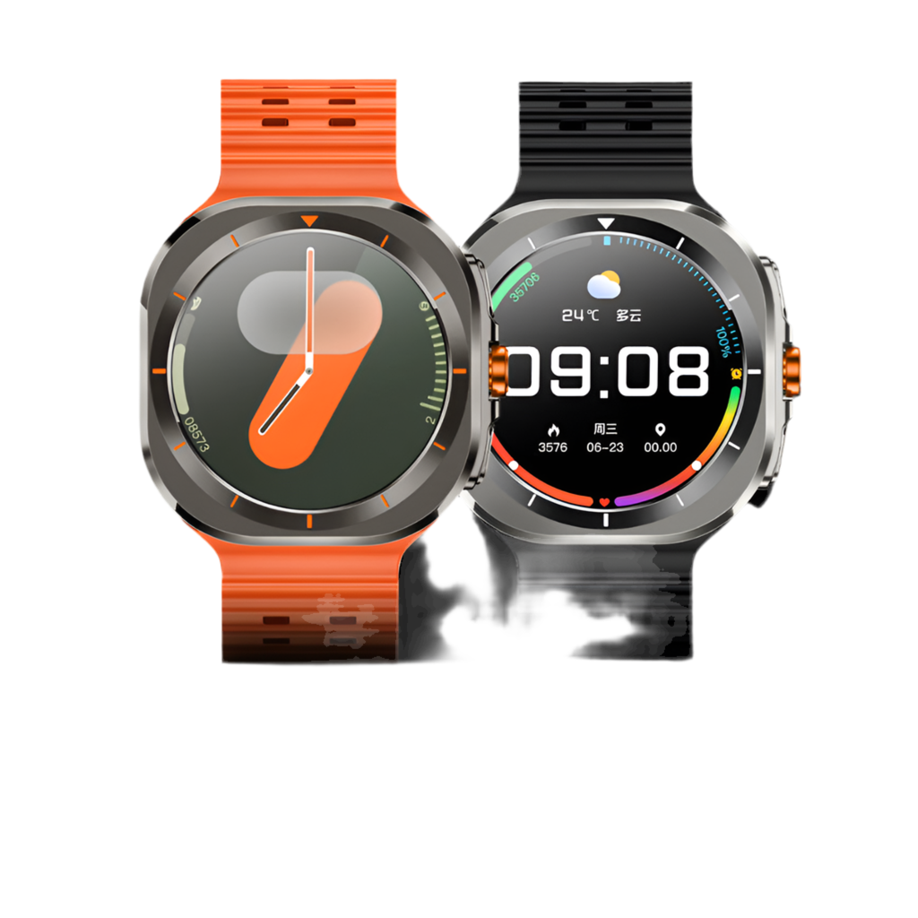 Kenike W7 smart voice assistant sports watch final view