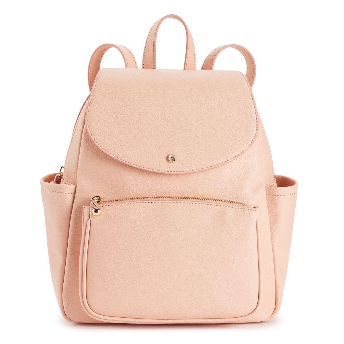 LC Lauren Conrad Kate dusty pink flap backpack variant