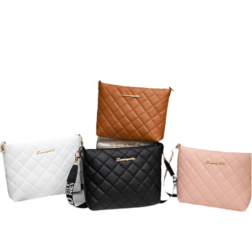 Kenike small embroidered chain messenger bag product information image