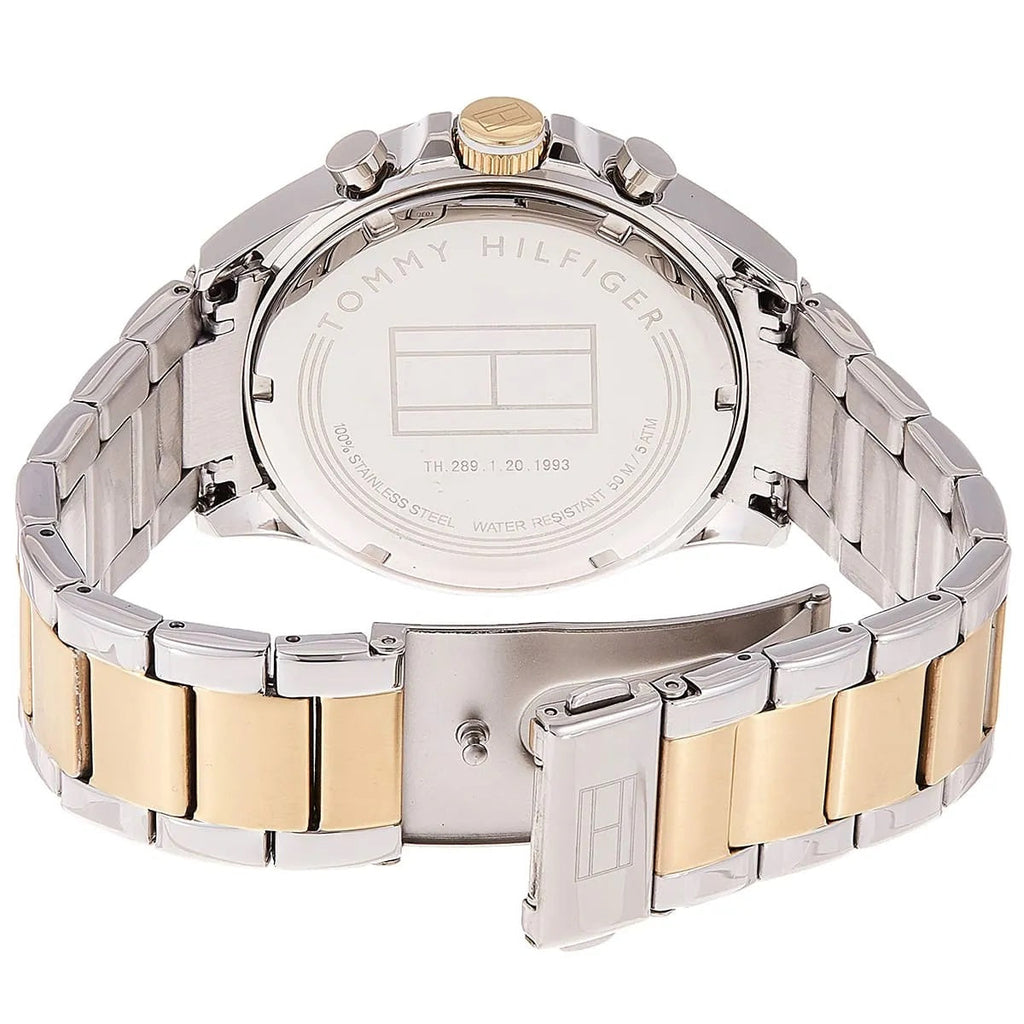 Tommy Hilfiger 1791226 two-tone watch detail image