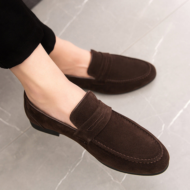 Kenike men's British casual shoes profile detail