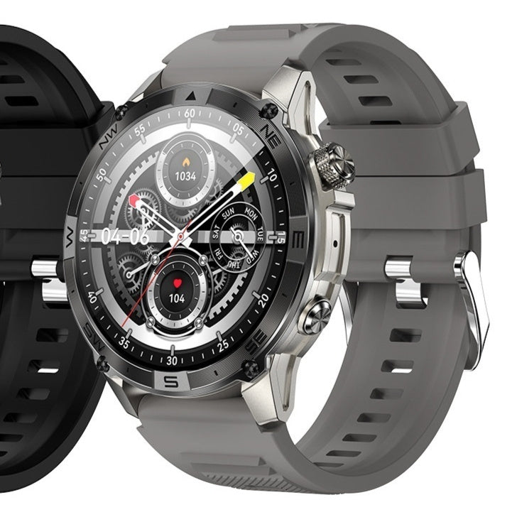 Kenike GPS smart watch with altitude compass final view