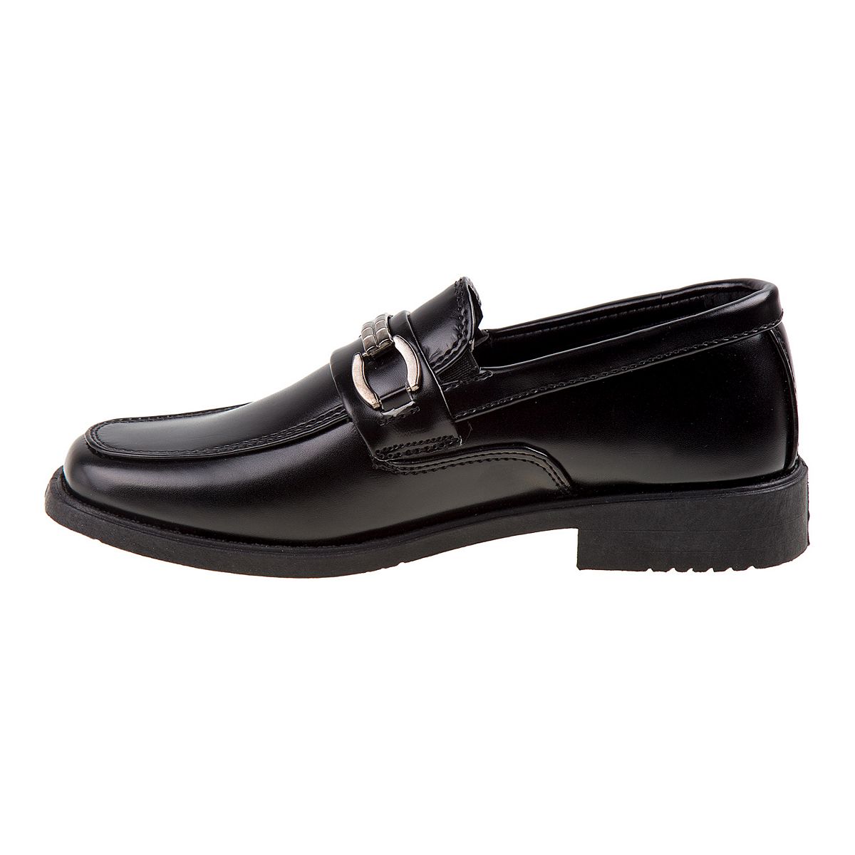 Josmo boys' slip-on dress shoes side profile