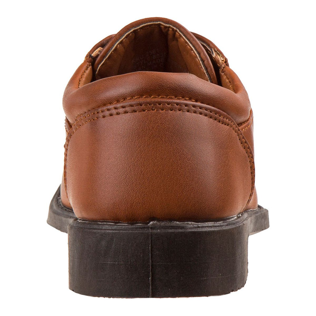 Josmo boys' Oxford dress shoes padded footbed detail