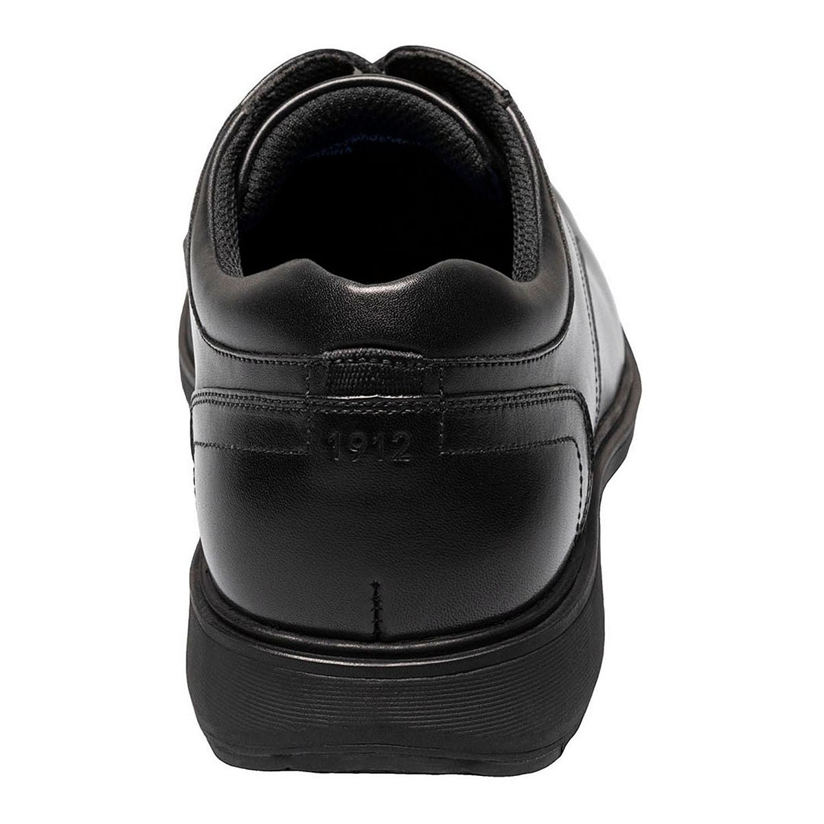 Nunn Bush Kore Pro black dress shoes heel detail
