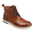 Vance Co Lucien men's brown cap toe ankle boots True Comfort Foam variant