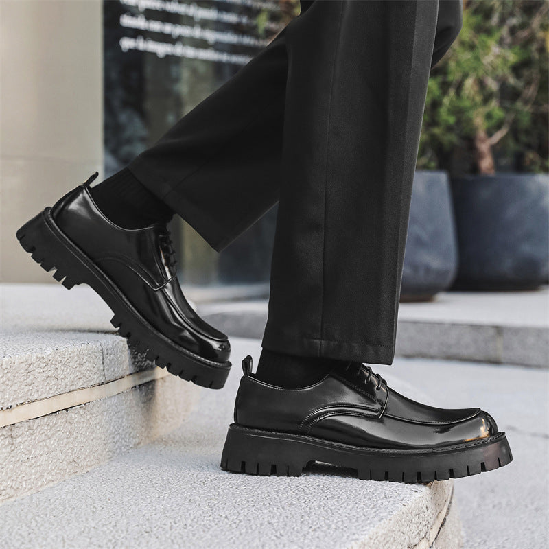 Kenike men's leather shoes outsole detail