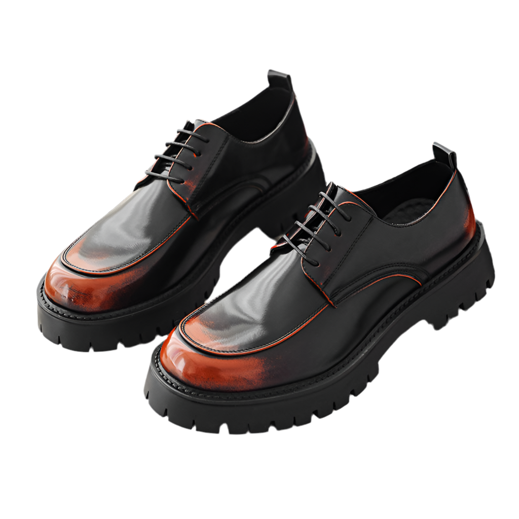 Kenike height increasing leather shoes colour options
