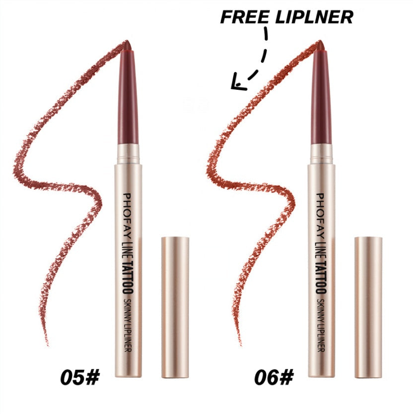 PHOFAY anti-fading lipliner final colour option
